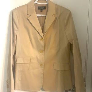 Never worn tan blazer NWOT